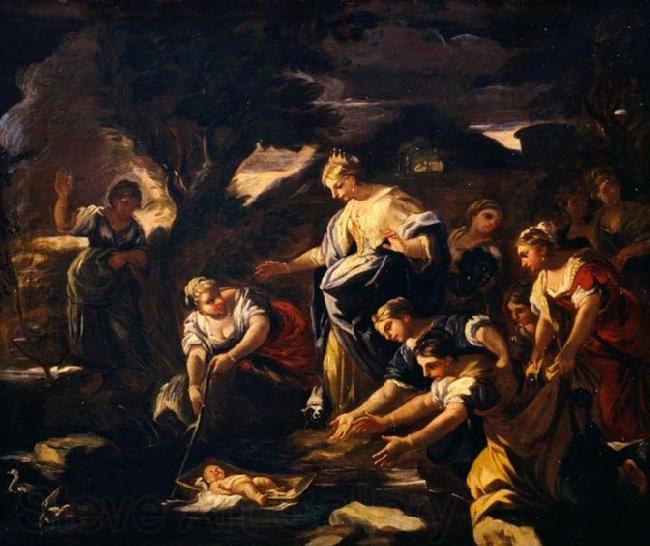 Giuseppe Simonelli The Finding of Moses Germany oil painting art